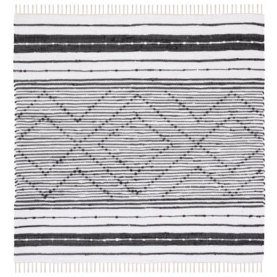 Dawsonville Striped Machine Woven Area Rug