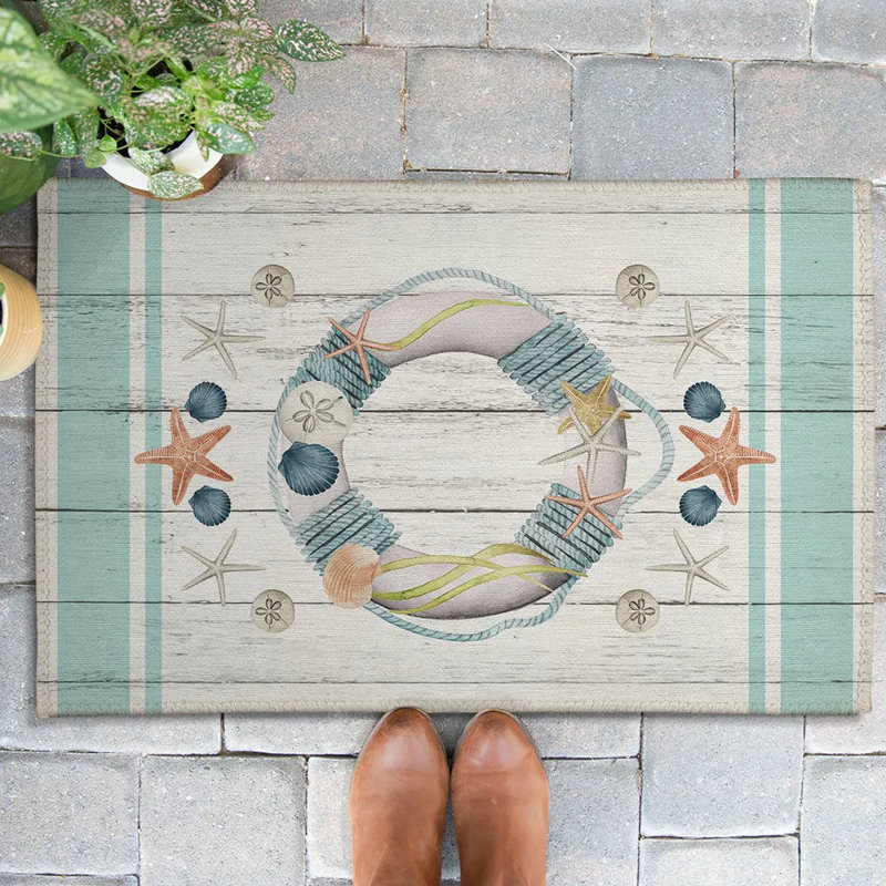 Tapis d'extérieur Coastal Reef, L 24 po x L 36 po