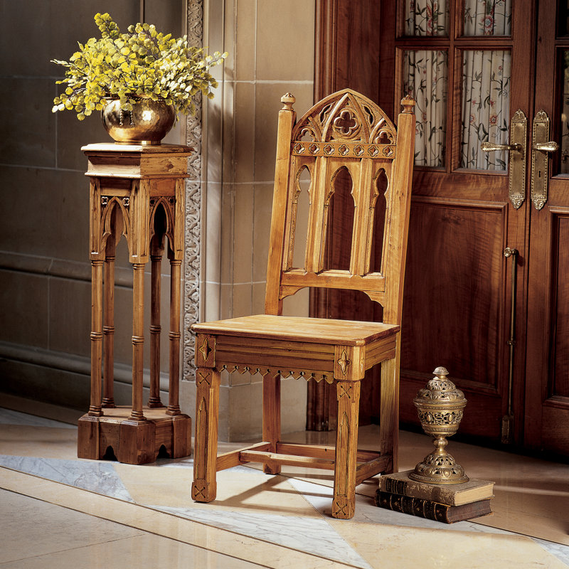 Sudbury Gothic Solid Wood Side Chair