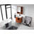 Maisie 24'' Single Bathroom Vanity with Solid Wood Top-208285667-208285672