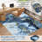Modern Abstract Living Room Rug Ultra-Soft Contemporary Accent Rug, Easy to Clean Soft Low Pile Indoor Carpet, Large Foldable Floor Cover-504894460-525713302