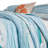 Maritsa Maui Embroidery Seashell Reversible Quilt Set with decorative pillows-969395825