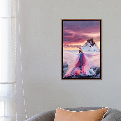 Reproduction d’art, "Lady Sunset" par Hobopeeba