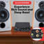 Amplificateur de puissance stéréo sans fil 2,1 canaux Pyle - mini ampli Bluetooth 200W avec lecteur USB, entrée RCA, sortie de caisson de basses, contrôle des basses et des aigus, amplificateur audio compact