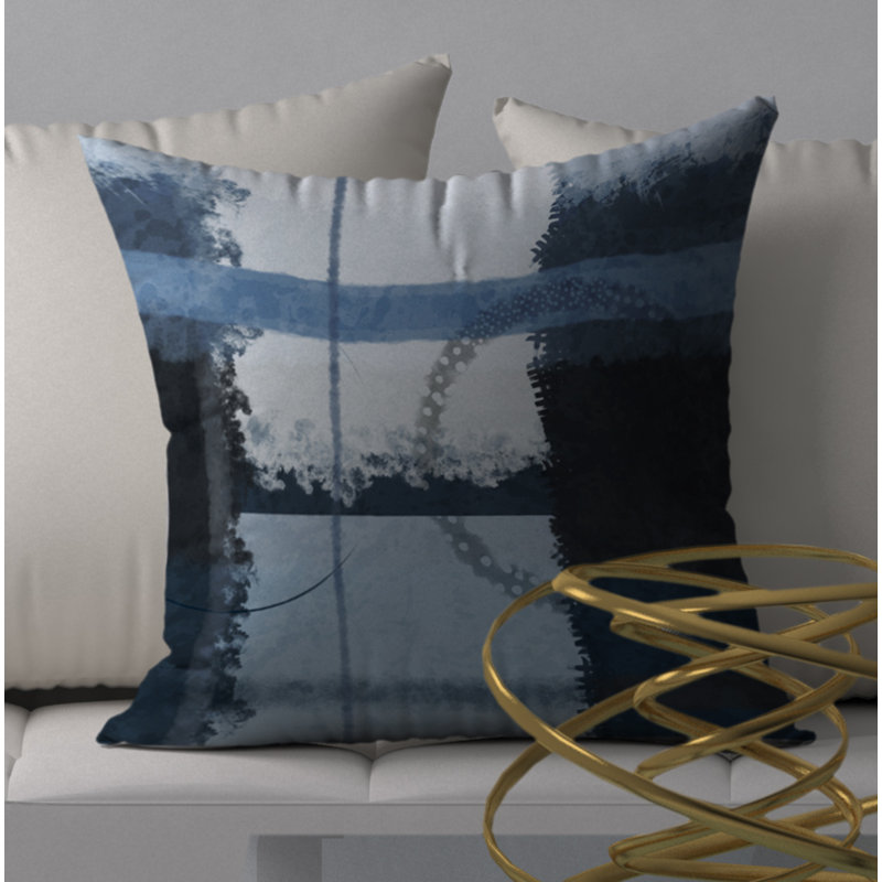 Housse de coussin décorative carrée totally satisfaction, H 24 po x l 24 po