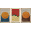 Abstrait, blocs de couleurs vibrantes, rétro, bloc néon rétro, illustrations de formes abstraites, œuvre d'art bohème minimaliste-100706973-100706972