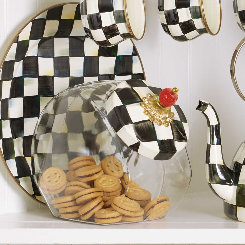 Courtly Check® Cookie Jar with Lid