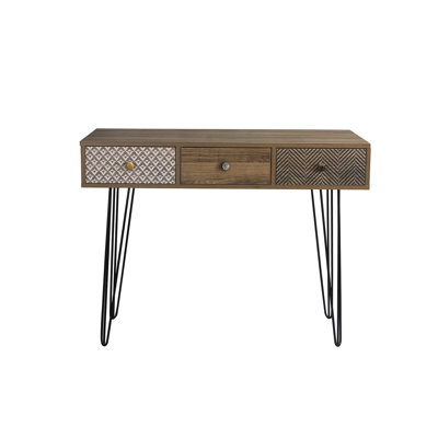 Bnyt Metal Base Writing Desk