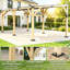 Pergola d'extérieur, pergola de jardin, pavillon de patio robuste, pavillon d'extérieur, pergola élégante, abri de jardin