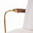 Upholstered Bar Stool with Metal Frame
