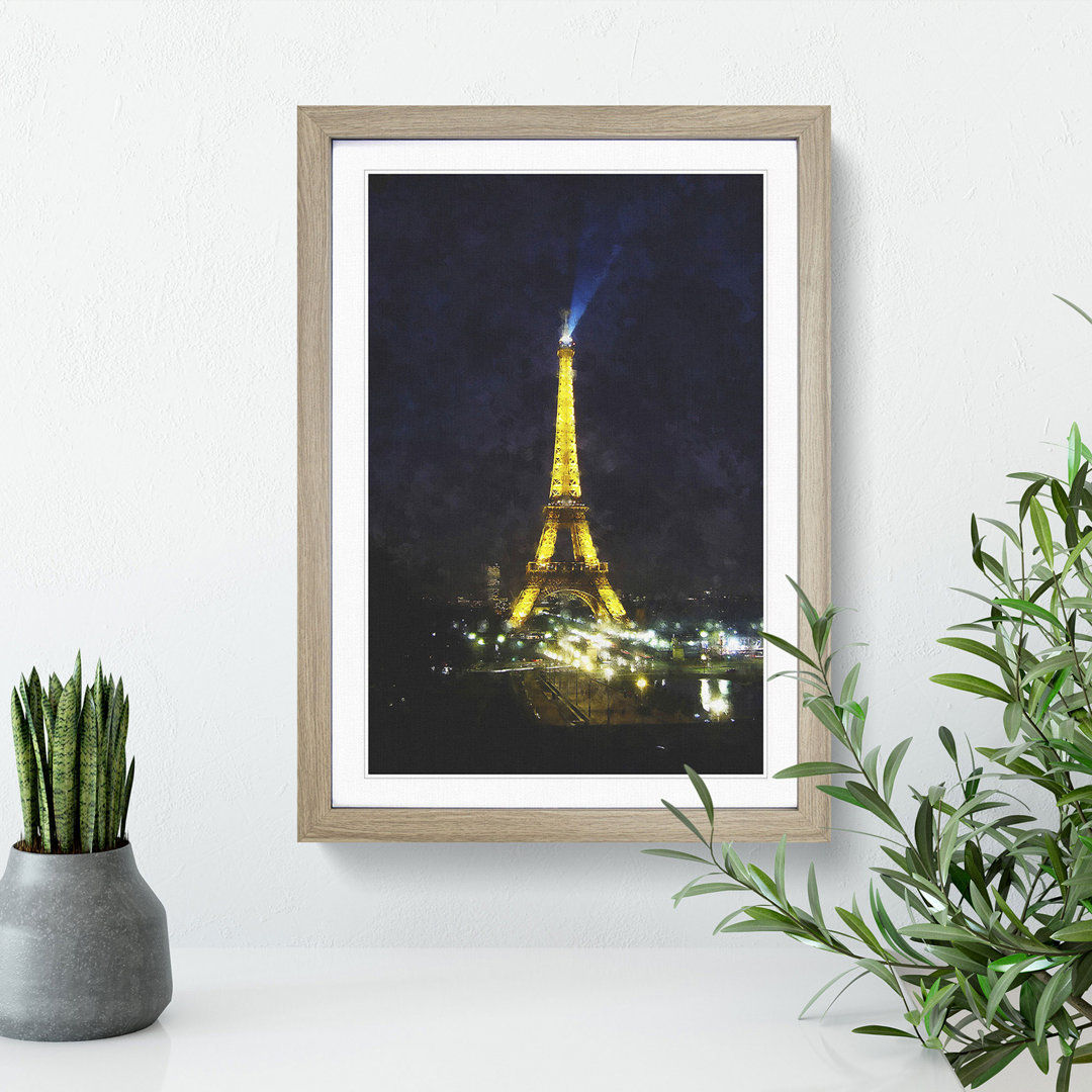 Eiffel Tower Vol.4 - Picture Frame Graphic Art