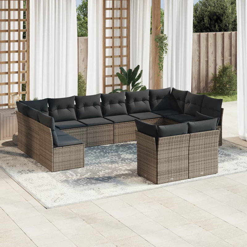 Vidaxl Garden Sofa SetWith  Cushions