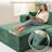 105" Boneless L-Shape Sectional, 3 Seat Oversized Couch with Corduroy Fabric for Living Room, No Assembly Required, Black-317436438