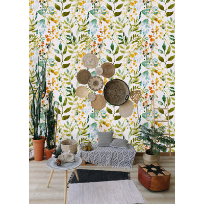 Peel & Stick Floral Wall Mural