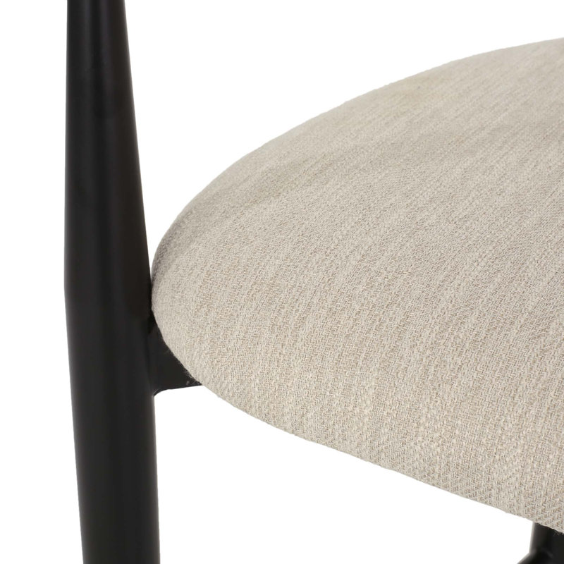 Tabouret de bar moderne pour îlot de cuisine (ensemble de 2), Beige