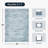 5'X7' Washable Neutral Vintage Distressed Aesthetic Area Rug Blue