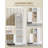 Bathroom Storage Cabinet, Small Farmhouse Corner Floor Cabinet with Door and Shelves, Narrow Toilet Paper Holder Stand, Bathroom Organizer with Adjustable Shelf, for Small Spaces, White-1480753277
