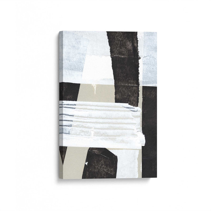 Toile tendue Fragments of Contrast II, H 48 po x l 32 po