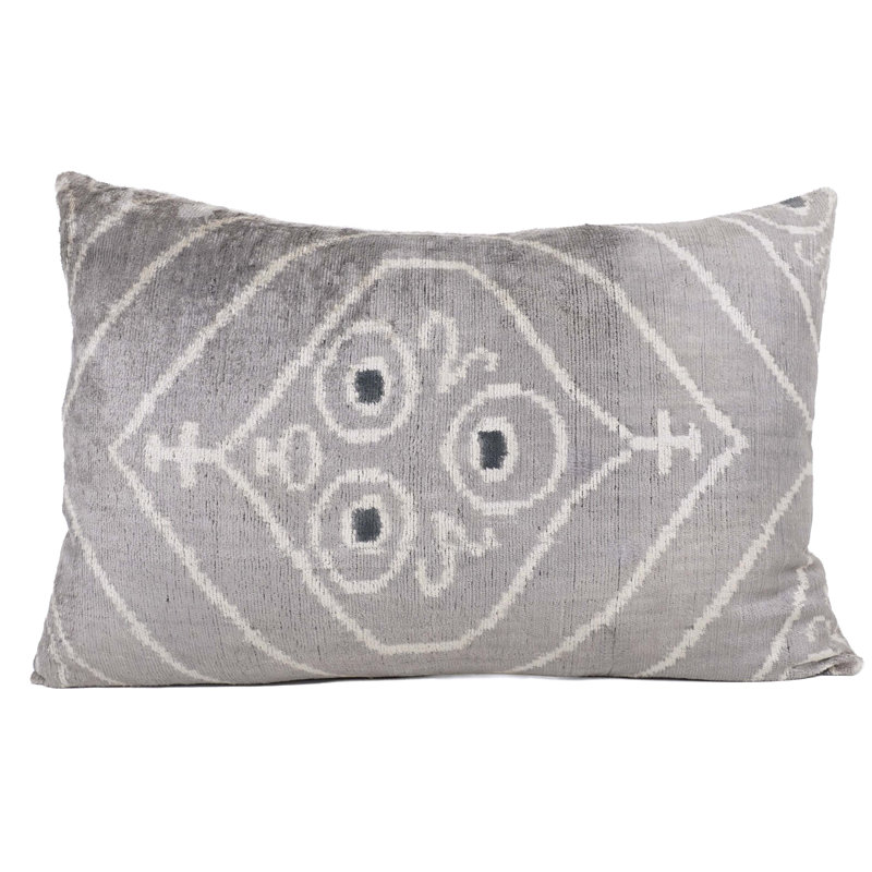 Ottoman Silk Velvet Pillow Cover And Insert
