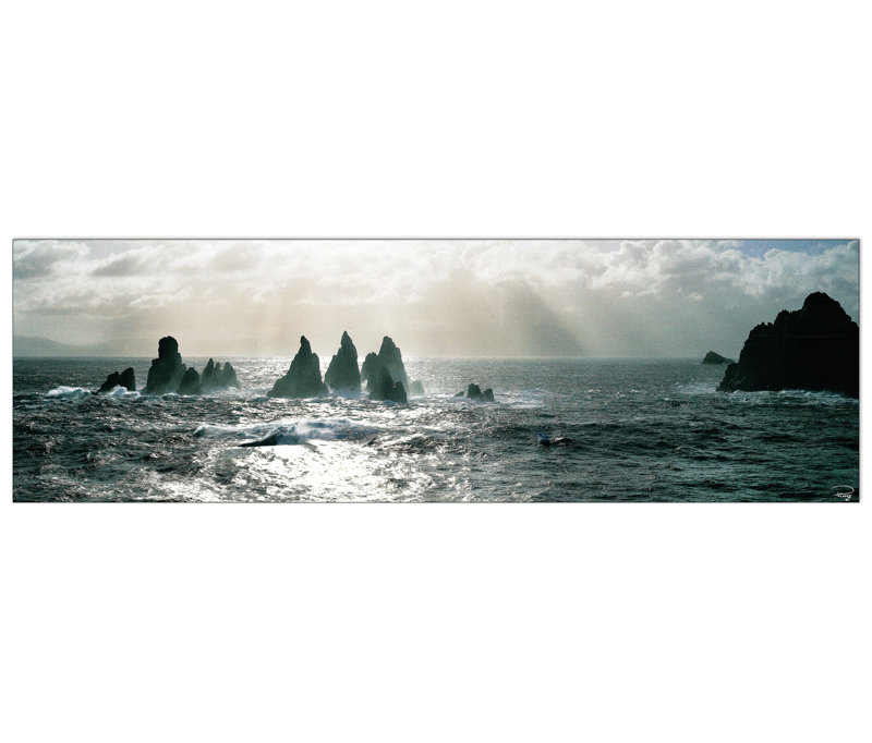 1 Piece Panoramic Wall Art, 45cm H x 144cm W x 1.8cm D