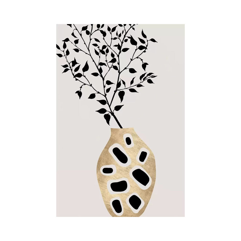 Monochromatic by Kubistika - Wrapped Canvas Print, 45.72cm H x 30.48cm W x 1.905cm D