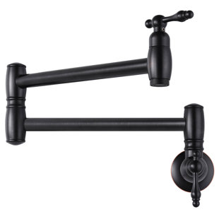 Wall Mount Pot Filler Kitchen Faucet, Single Handle Kitchen Faucets