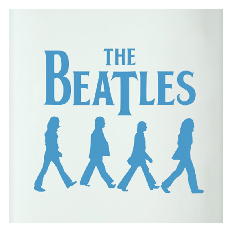 Entertainment Wall Decal, Blue