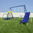 Almansor Trampoline/Slide and Swing Set