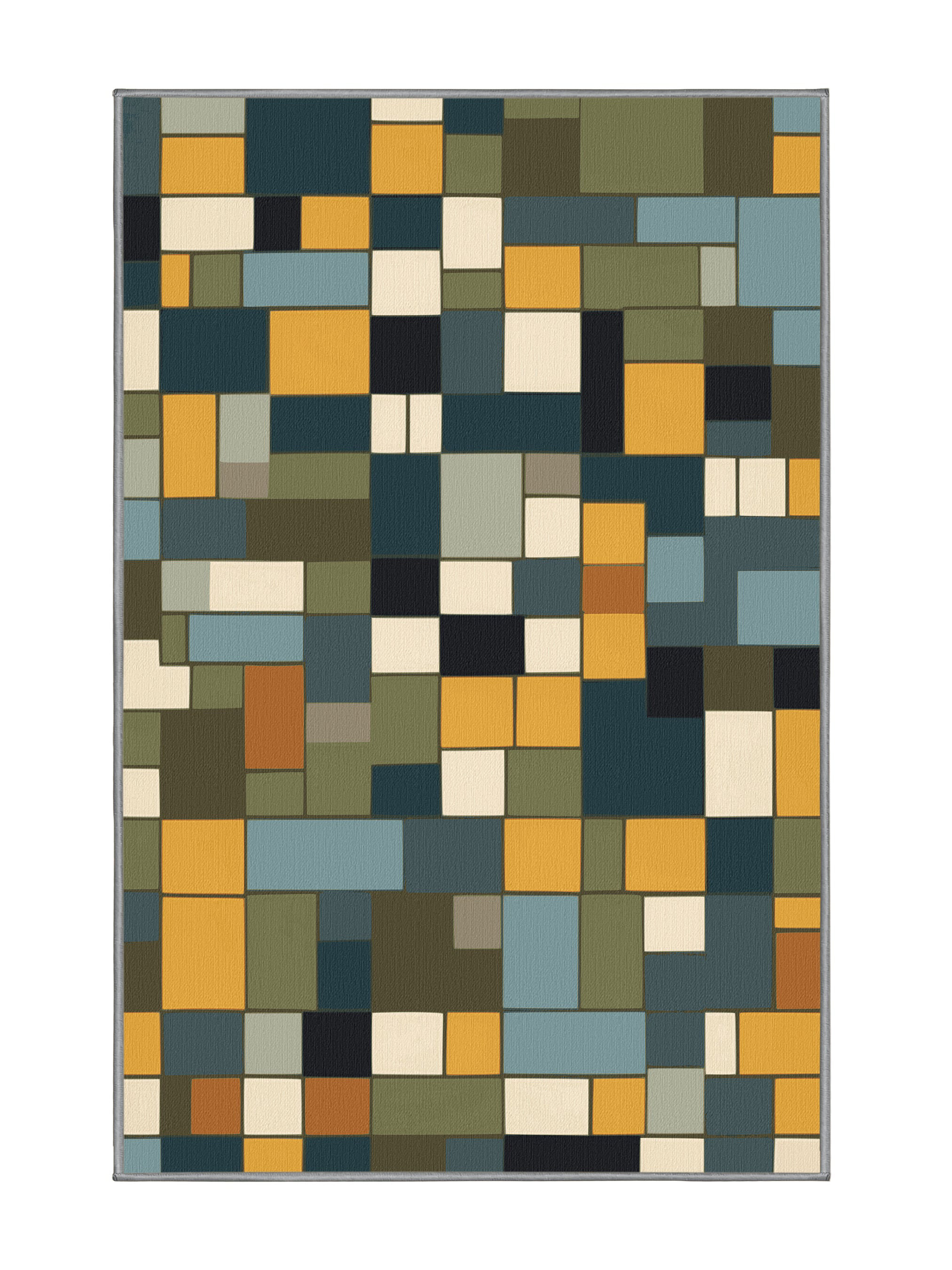 Tiled Rugs Ebern Designs Tiled Grounds Rug | Wayfair