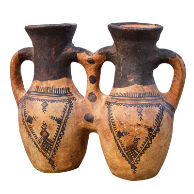 Moroccan Water Vessel W/ Berber Tattoos