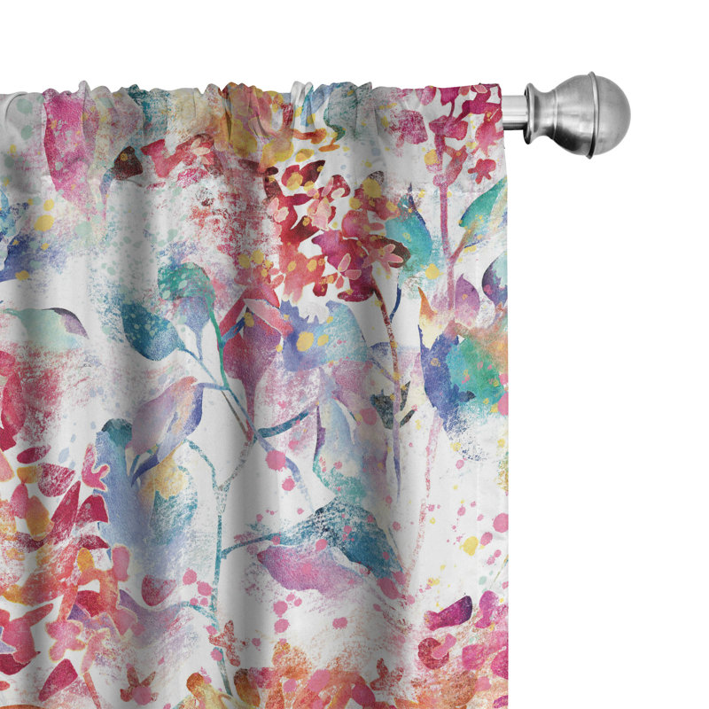 Semi Sheer Curtain Pair