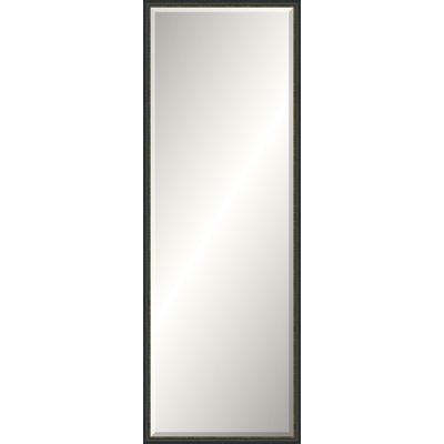 Miroir vieilli noir patiné