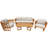 5 Piece Outdoor  Seating Group With Cushions
