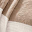 Courtepointe beige 7 pièces double / grand, coussins décoratifs Medallion Euro, extensible et lavable à la machine pour lit double / grand, motif élastique-120944837-120944836