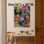 Thème botanique rétro coloré, art mural non encadré, 16 x 20
