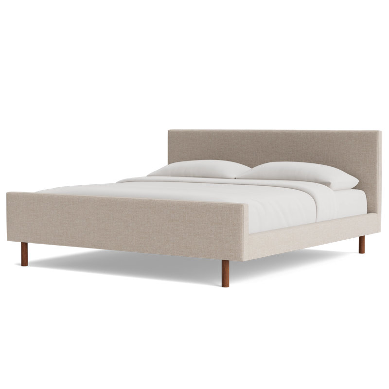 Skinny Fat Twin Bed, California King, Performance Weave - Natural