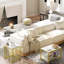 Anastacio 2PC Nesting Tables With Faux Marble Top
