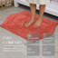 Ensemble de tapis de bain 4 pièces avec couvercle Waterford, séchage rapide, tapis lavables à la machine, absorbant-1570171502
