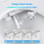 Toilette bidet allongée à double chasse (siège inclus)