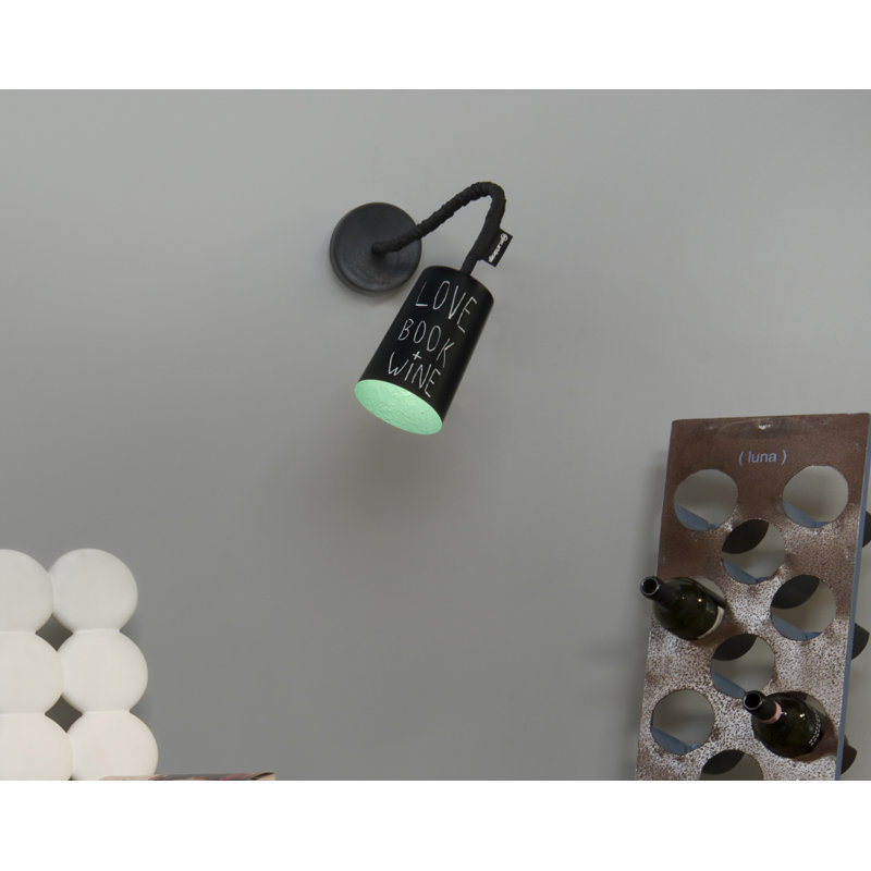 Armed Sconce, Turquoise