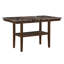 Table de bar brune D4355