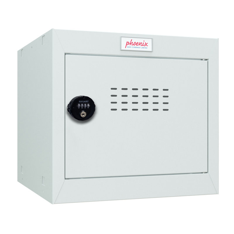 Metal 1 - Tier 40cm with Dial / Combination, Light Grey