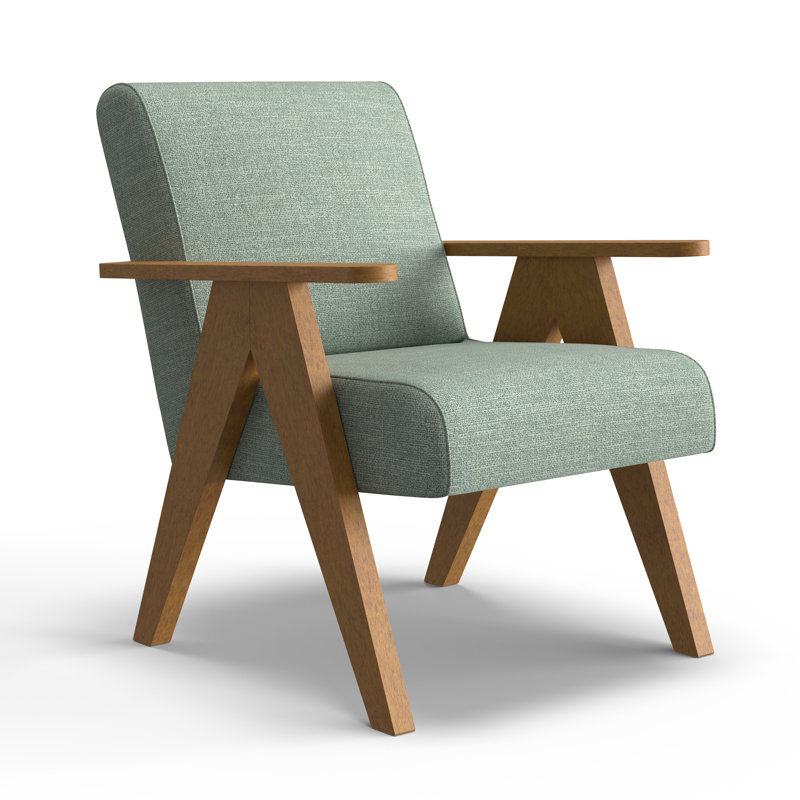 Accent Chair, Honey Birch, Capri
