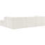 Tissu 4 pièces Demars Velvet Performance Canapé modulaire modulaire-33389828