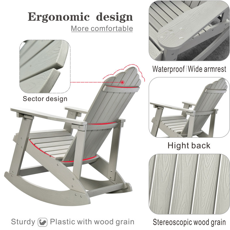 Aweys Outdoor Chair, Light Gray