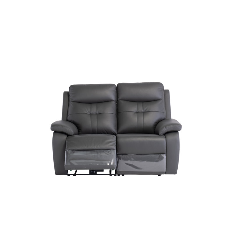 Napoli 2 Seater Electric Reclining Sofa, Charcoal