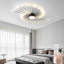 Modern led ceiling light with remote, flush mount ceiling lamp acrylic lampshade-335216731