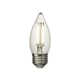 Visual Comfort & Co. LED Torpedo shape 5W 3000K Warm White E-26 Medium base Clear Edison Style light bulb
