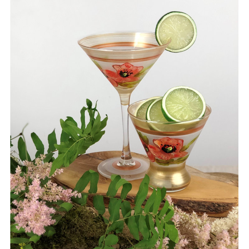 Coquelicot 6 oz Verre Irven Cosmos