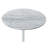15.5" Orbit End Table With Adjustable Height Gray Marble Textured Top Layer Surface Area Feature Quality Aspect - Design Option Choice Upper-1338185716